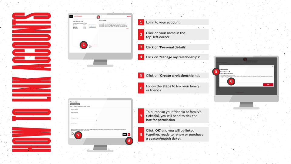 How to link accounts