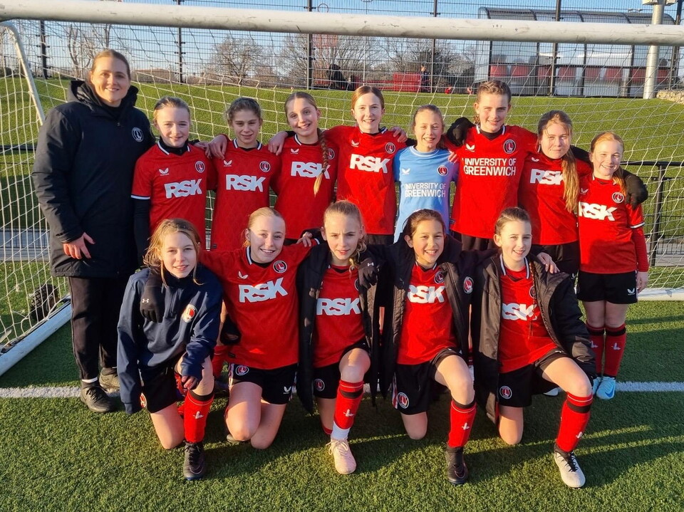 U12s Girls Academy squad photo