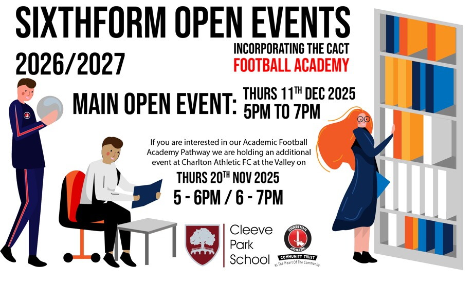 Cleeve Park Open Events