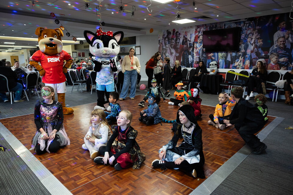 Floyd and Harvey join the Halloween fun