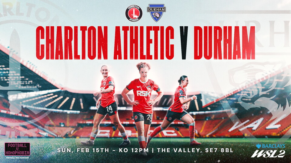 Charlton Athletic Women's Football Club v Durham