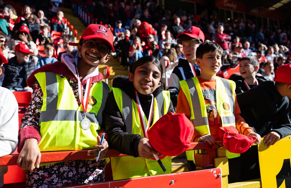 Schools Partnership kids enjoy The Valley 