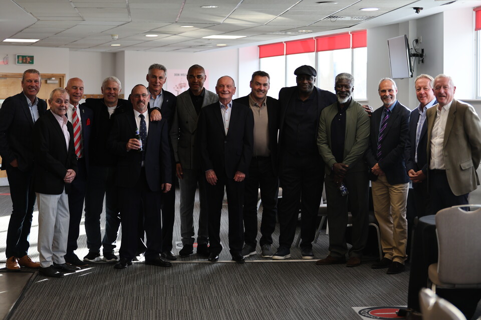 Ex-Players gather at the Lennie Lawrence dinner