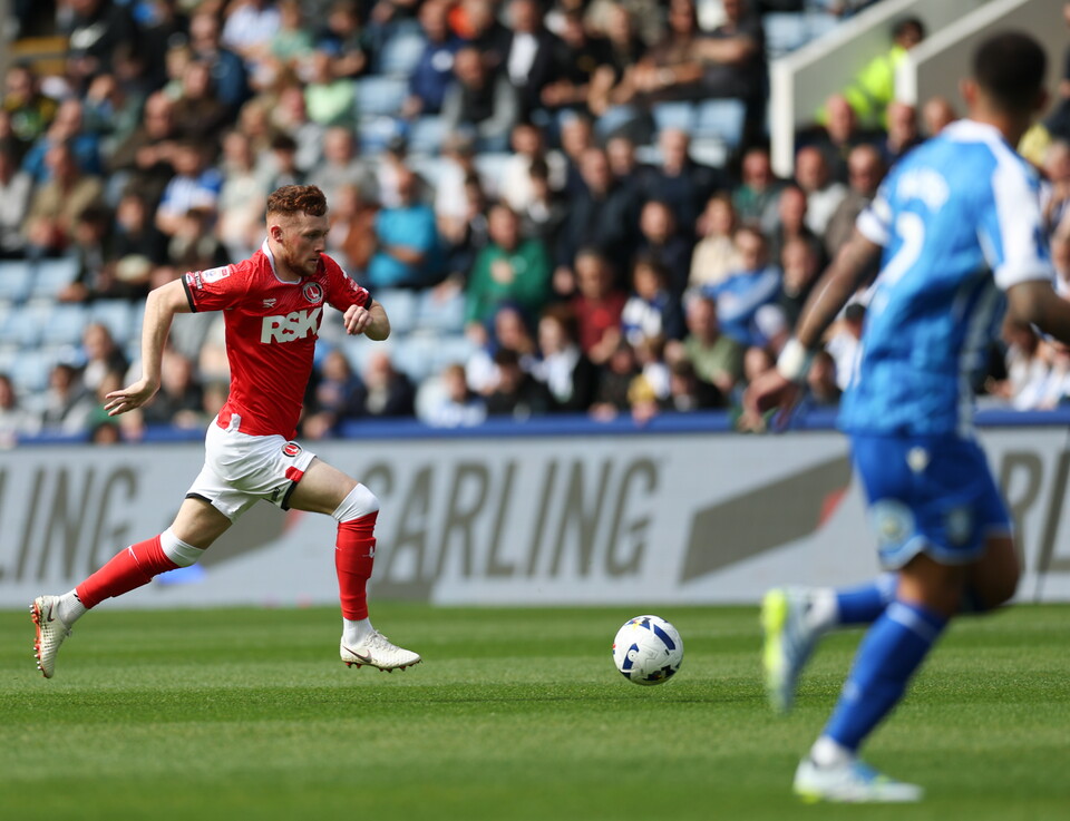 Sonny Carey on the ball