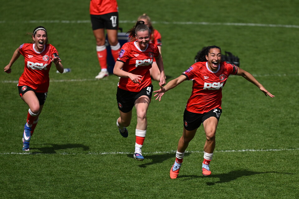 Celebrations after penalties win