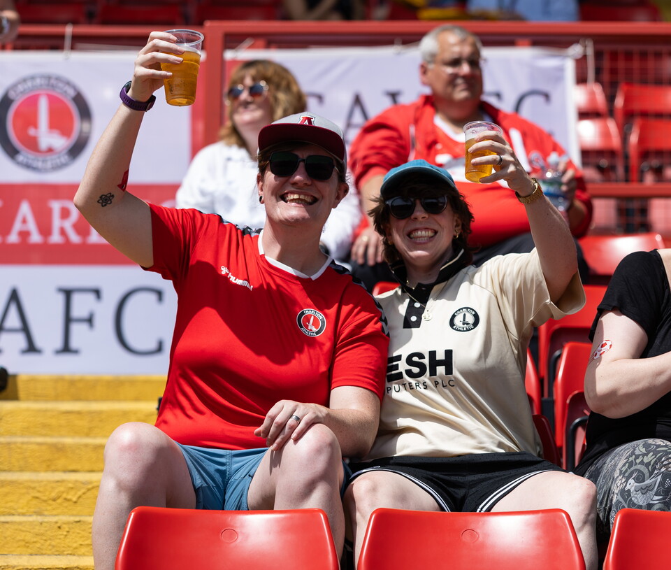 Fans in stands