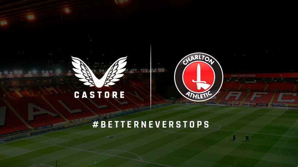 Castore and Charlton have signed a multi-year partnership