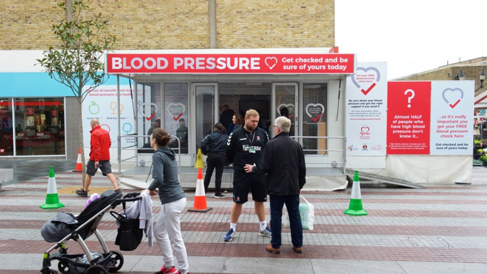 CACT staff in the community 