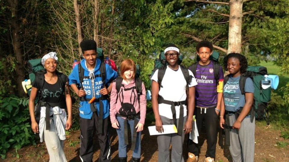 Group of Duke of Edinburgh participants