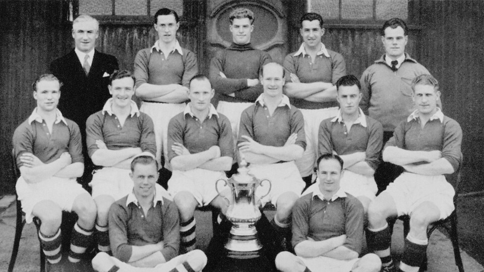 Charlton's 1947 FA Cup winning team