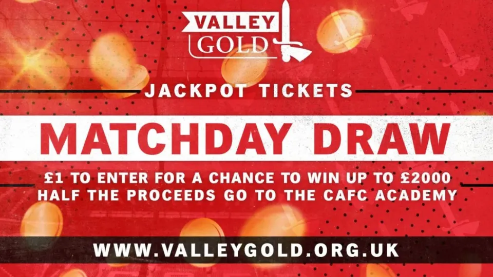 Valley Gold Jackpot Tickets graphic