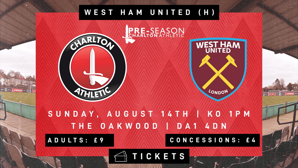 West Ham United Women ticket graphic