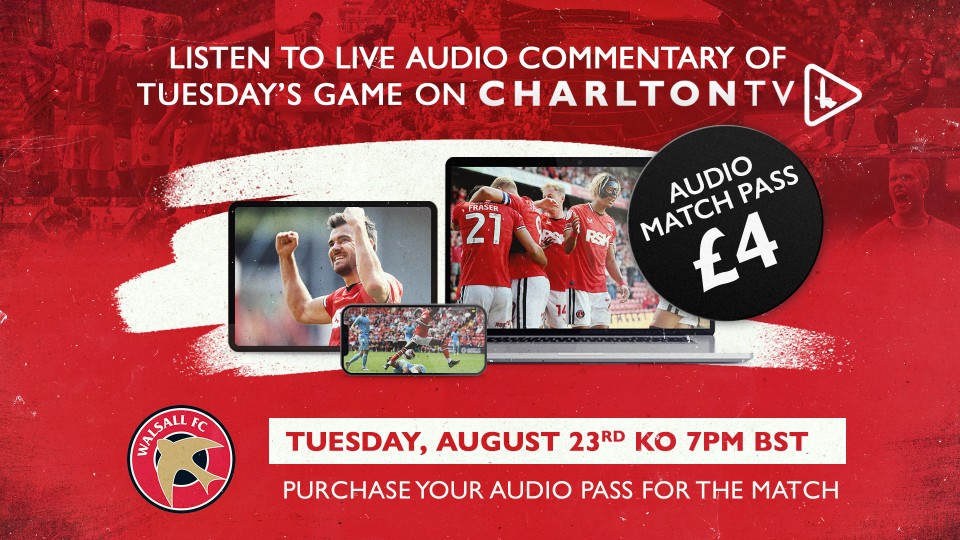 CharltonTV - Walsall v Charlton