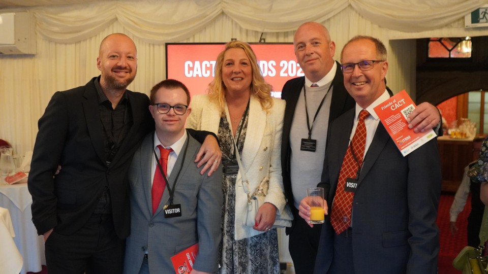 Ben Garner at the CACT awards