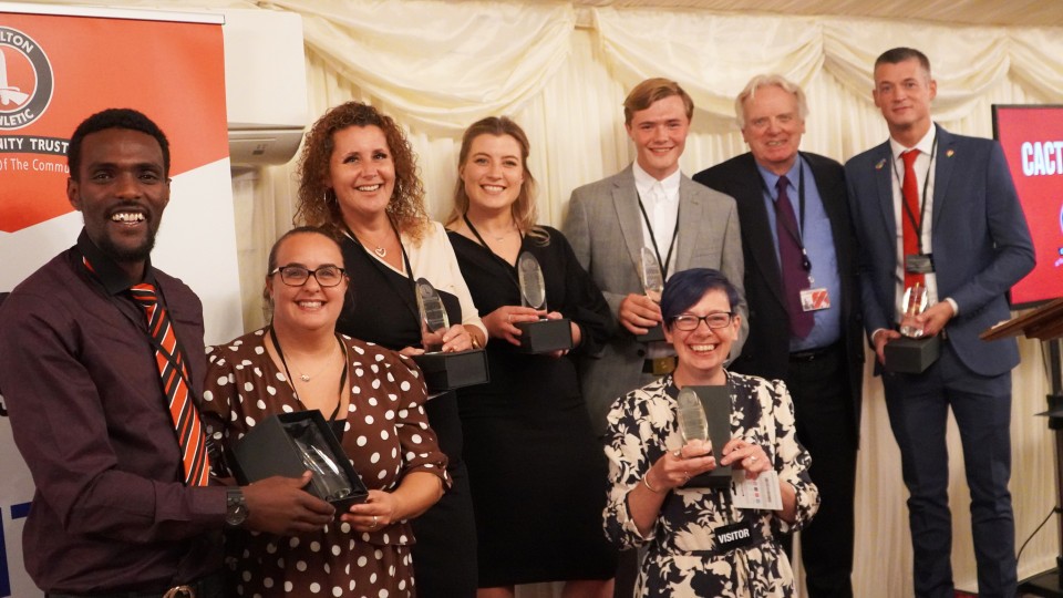 CACT Award winners and Lord Michael Grade