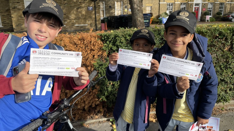 Holiday course participants with Community 500 tickets