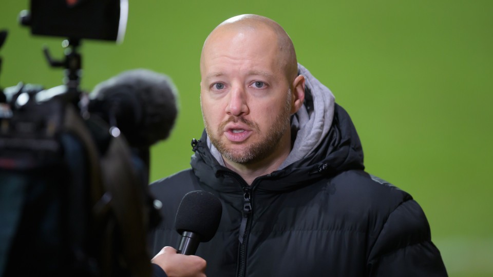 Ben Garner being interviewed