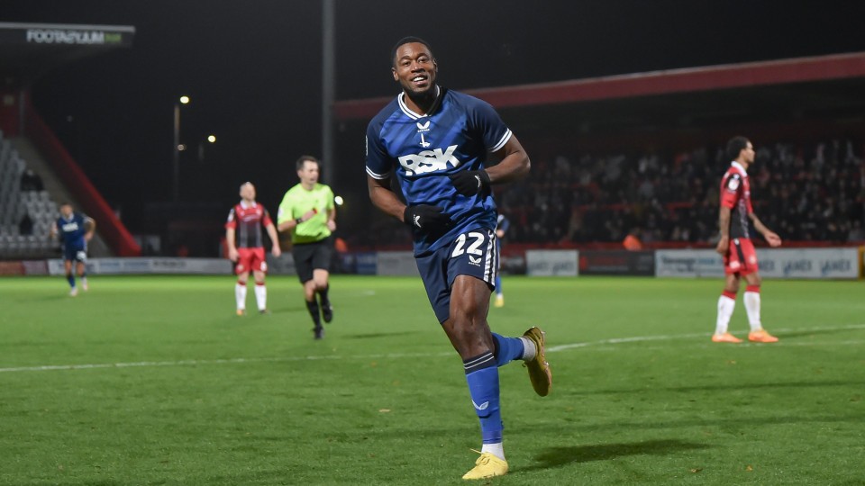 Chuks Aneke celebrates
