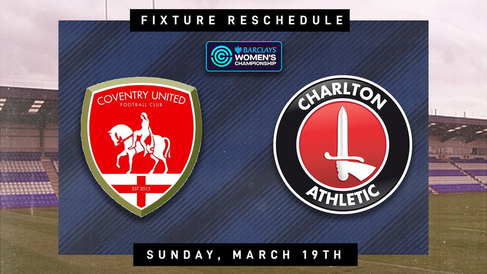 Coventry United v Charlton