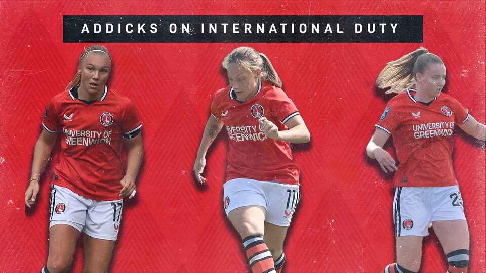 Addicks on International duty