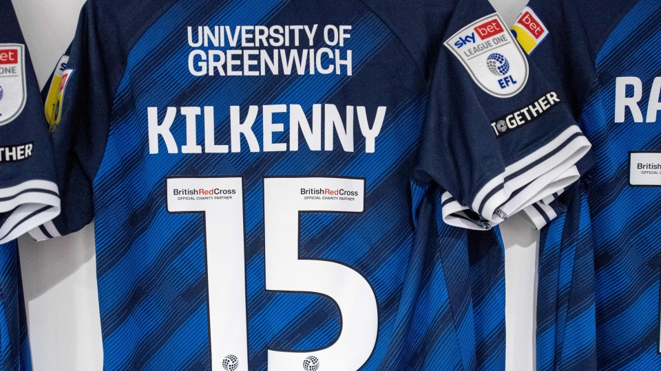 Kilkenny's number 15 shirt in the dressing room at Exeter