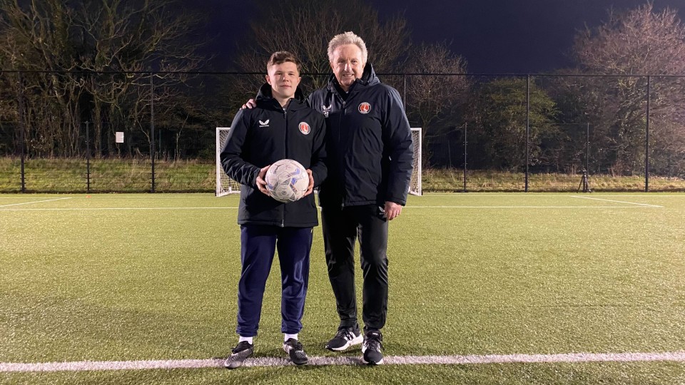 Toby Bower with Steve Avory