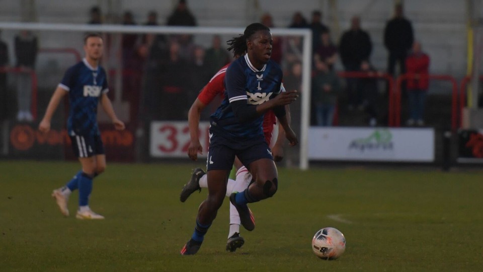 Karoy Anderson on the ball