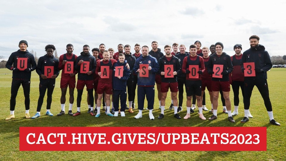 Upbeats with men's first team