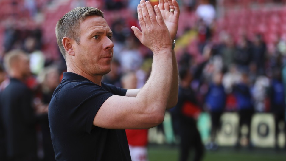 Holden claps supporters