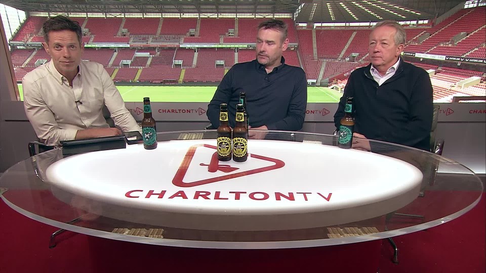 Scott Minto, Steve Brown and Alan Curbishley