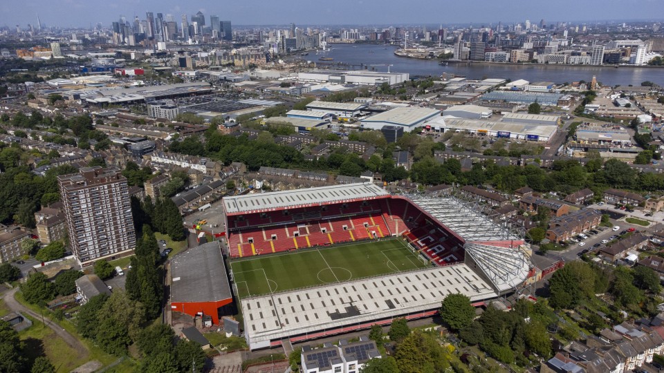 Raised view of The Valley