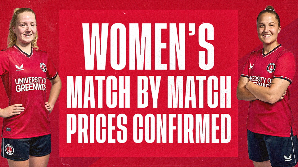 Women's ticket prices 
