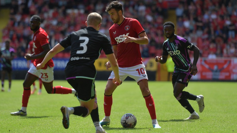 Scott Fraser on the ball