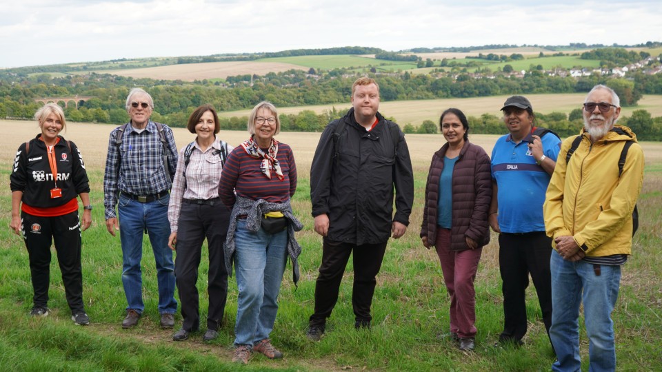 Walk volunteer team in Kent