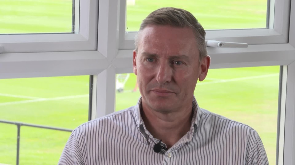 Andy Scott on CharltonTV