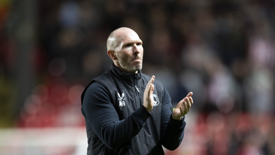 Michael Appleton claps supporters