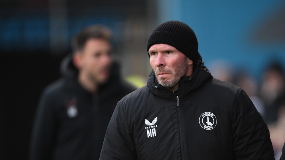 Michael Appleton watches on