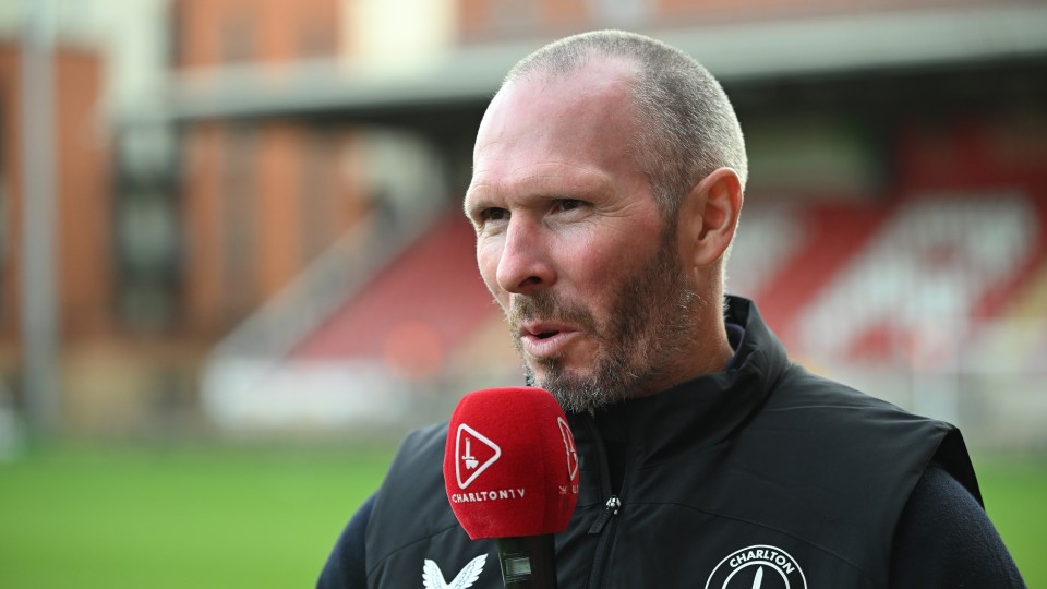 Michael Appleton talking to CharltonTV