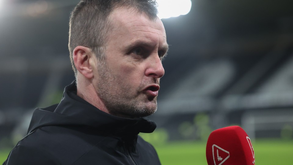 Nathan Jones' post match interview