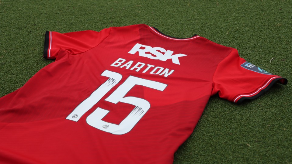 Kayleigh Barton's number 15 shirt