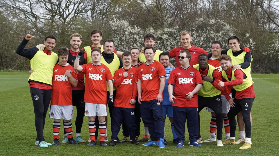 Upbeats with Men's first team