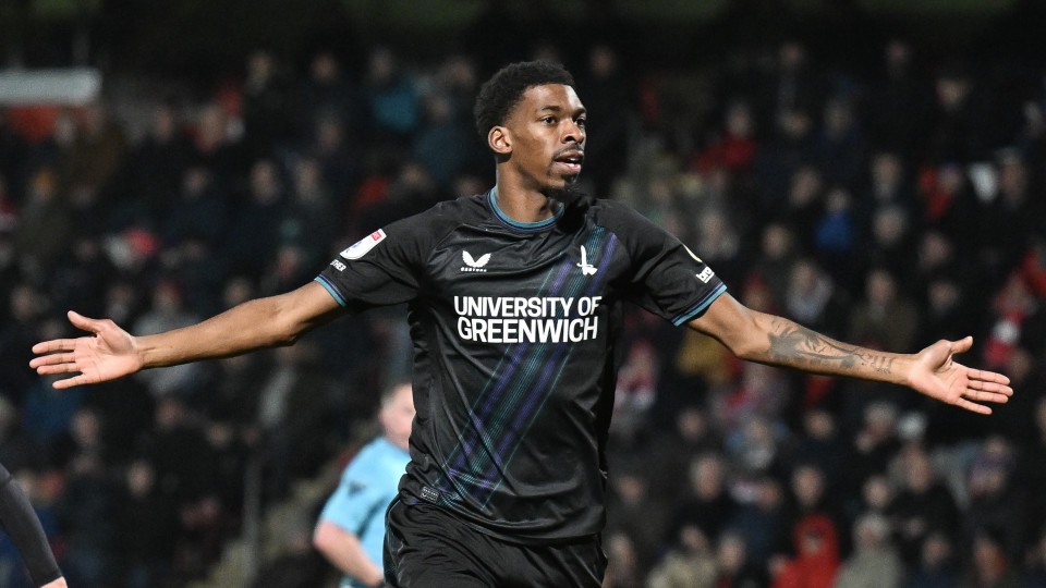 Tyreeq Bakinson celebrates