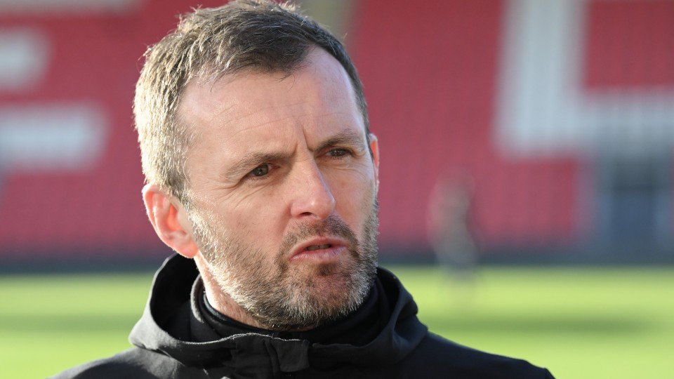 Nathan Jones post-match