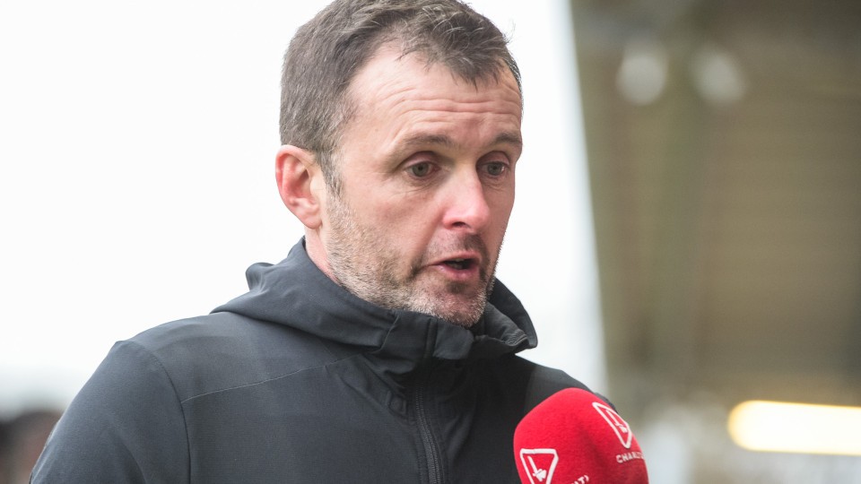 Nathan Jones' post-match interview