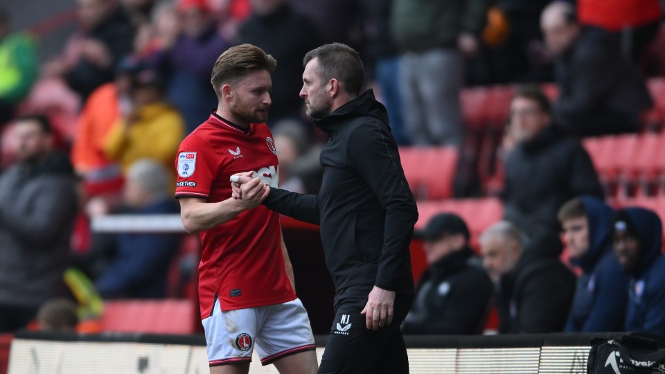 Nathan Jones and Alfie May together