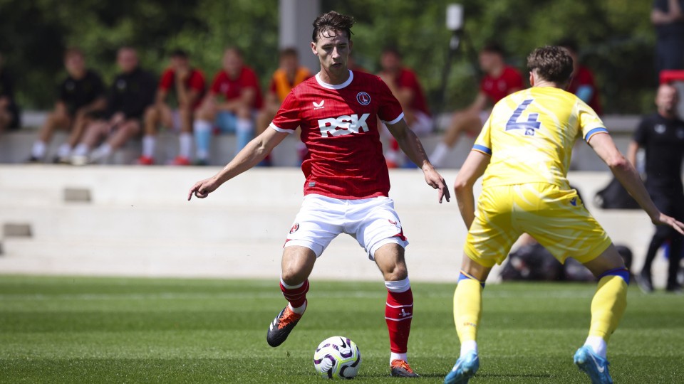 Terry Taylor playing against Crystal Palace
