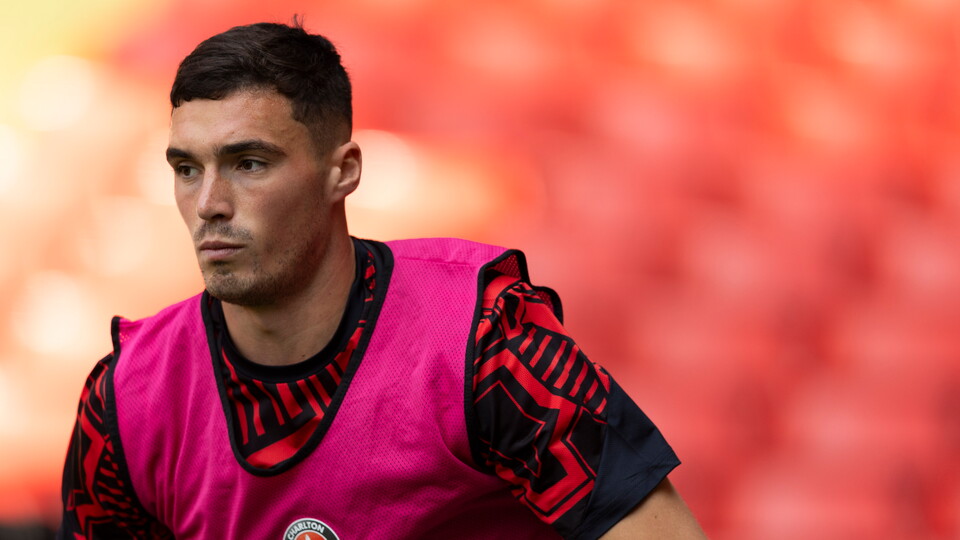 Lloyd Jones of Charlton Athletic warms up before the Sky Bet League 1 match between Charlton Athletic and Leyton Orient at The Valley, London