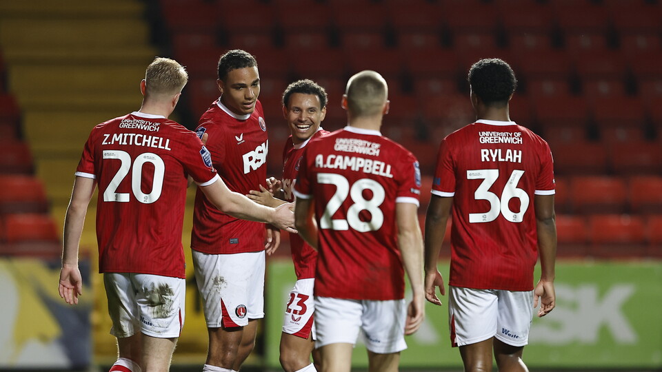 Charlton celebrate
