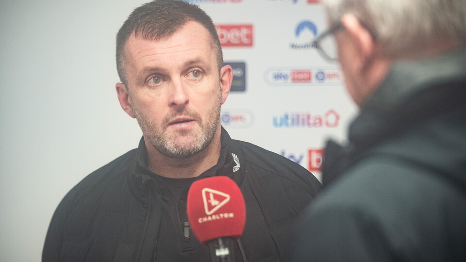 Nathan Jones post-match