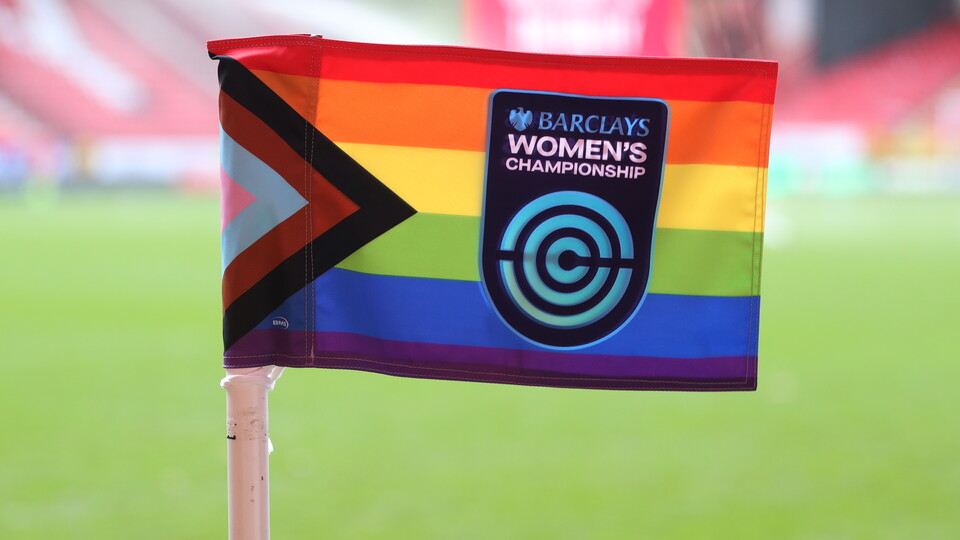 Rainbow Laces corner flag